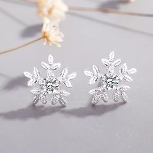 3/$15 Snowflake With Rhinestone Studs